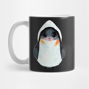 Cute penguin with coat Mug